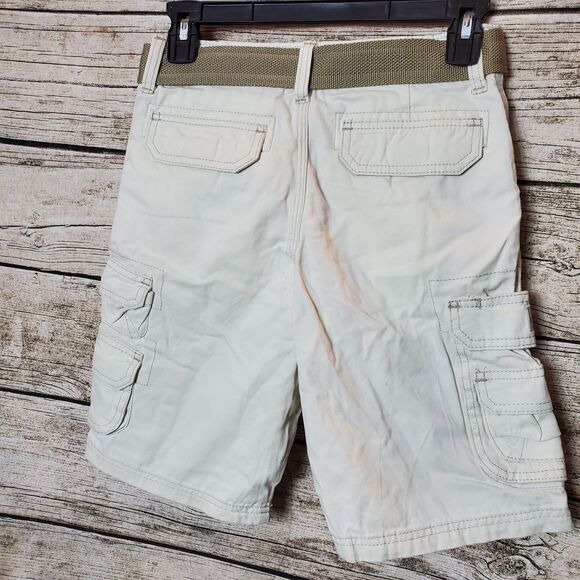Lee "Rock Salt" Shorts - Side Pockets, Adj. Waist, Belt - Size 10 R NWOT - Picture 4 of 7